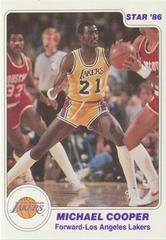 Michael Cooper Basketball Cards 1986 Star Prices