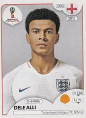 Dele Alli [Black Back] Soccer Cards 2018 Panini World Cup Stickers Prices