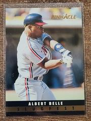 Albert Belle #11 Baseball Cards 1993 Pinnacle Slugfest Prices