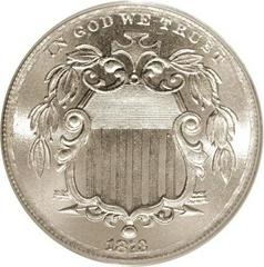 1873 Coins Shield Nickel Prices