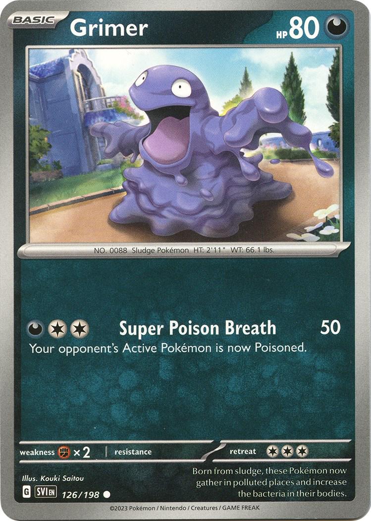 Grimer #126 Pokemon Scarlet & Violet