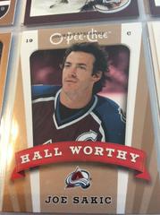 Joe Sakic [Hall Worthy] #647 Hockey Cards 2006 O Pee Chee Prices