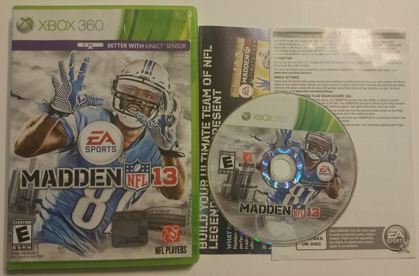 Madden NFL 13 (Better with Kinect) - XBOX 360