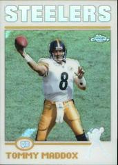 Tommy Maddox [Refractor] #15 Football Cards 2004 Topps Chrome Prices