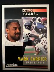Mark Carrier #20 Football Cards 1991 Pinnacle Prices
