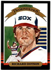 Richard Dotson #3 Baseball Cards 1985 Panini Donruss Diamond Kings Supers Prices