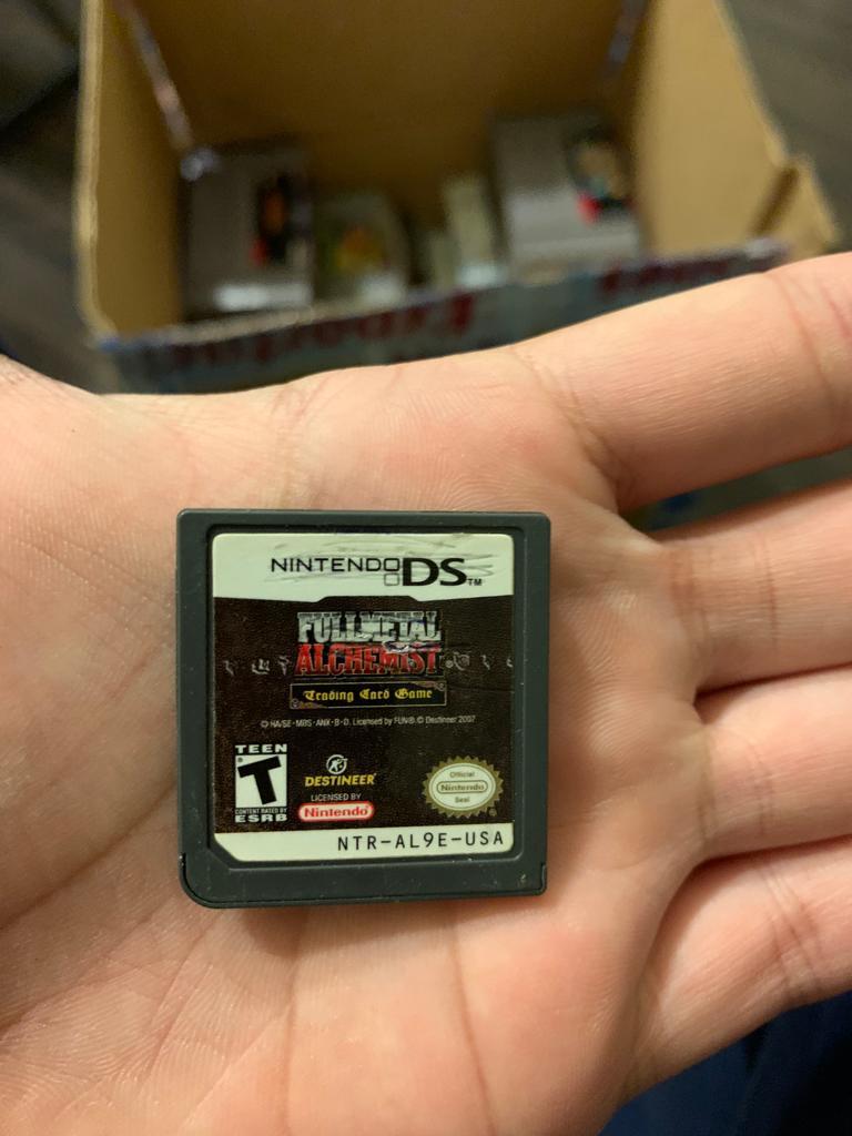 Fullmetal Alchemist Trading Card Game Item only Nintendo DS