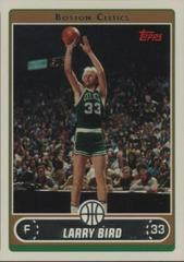 Larry Bird Basketball Cards 2006 Topps Prices
