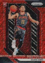 Trae Young [Red Shimmer] Basketball Cards 2018 Panini Prizm Prices