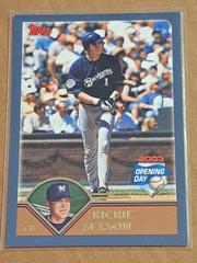 Richie Sexson #16 Baseball Cards 2003 Topps Opening Day Prices