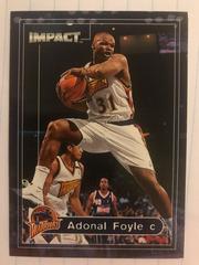 Adonal Foyle Basketball Cards 1999 SkyBox Impact Prices