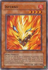 Inferno [1st Edition] YuGiOh Invasion of Chaos Prices