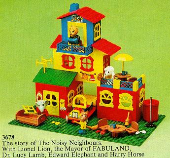 The Fabuland House 3678 LEGO Set Prices New Boxed Loose Values