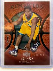 Chris Paul Basketball Cards 2005 Upper Deck Sweet Shot Prices