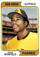 Dave Winfield #456 Baseball Cards 1974 Topps Prices