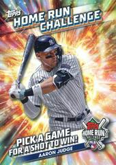 Aaron Judge Baseball Cards 2024 Topps Home Run Challenge Prices