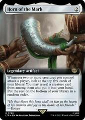 Horn of the Mark [Extended Art Foil] #378 Magic Lord of the Rings Prices