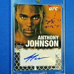 Anthony Johnson [Onyx] #FA-AJ Ufc Cards 2010 Topps UFC Autographs Prices