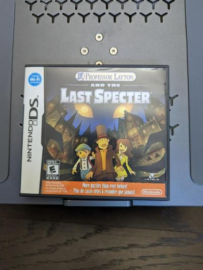 Professor Layton And The Last Specter Item Box And Manual Nintendo Ds