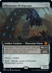 Phyrexian Fleshgorger [Extended Art Foil] #332 Magic Brother's War Prices