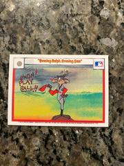 Back | Evening Ralph, Evening Sam Baseball Cards 1990 Upper Deck Comic Ball