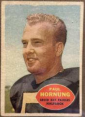Paul Hornung Football Cards 1960 Topps Prices