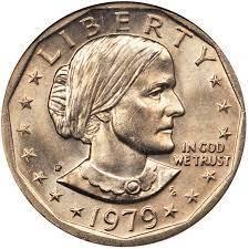 1979 P [WIDE RIM] Coins Susan B Anthony Dollar Prices