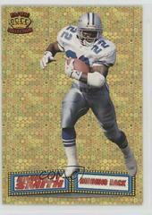 Emmitt Smith [Gold] #31 Football Cards 1994 Pacific Marquee Prisms Prices