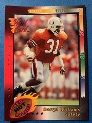 Darryl Williams #1 Football Cards 1992 Wild Card Red Hot Rookies Prices