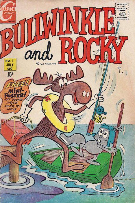 Bullwinkle and Rocky #1 (1970) Comic Books Bullwinkle and Rocky