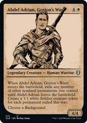 Abdel Adrian, Gorion's Ward [Showcase] Magic Commander Legends: Battle for Baldur's Gate Prices
