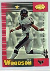 Rod Woodson [Mirror Red] Football Cards 1999 Leaf Certified Prices