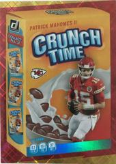 Patrick Mahomes II [Cosmic] #CT-2 Football Cards 2022 Panini Donruss Crunch Time Prices
