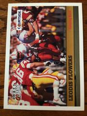 Leodis Flowers #122 Football Cards 1992 Courtside Prices