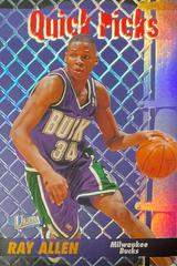 Ray Allen #2 Basketball Cards 1997 Ultra Quick Picks Prices