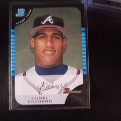Yunel Escobar #88 Baseball Cards 2005 Bowman Draft Picks Prices
