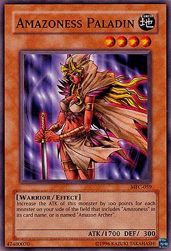 Amazoness Paladin MFC-059 YuGiOh Magician's Force