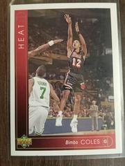 Bimbo Coles #303 Basketball Cards 1993 Upper Deck Prices