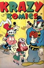 Krazy Komics #21 (1946) Comic Books Krazy Komics Prices