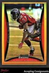 Laurent Robinson [Gold Refractor] #BC184 Football Cards 2008 Bowman Chrome Prices
