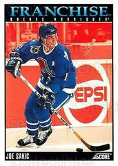 Joe Sakic Hockey Cards 1992 Score Prices