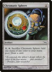 Chromatic Sphere [Foil] Magic Mirrodin Prices