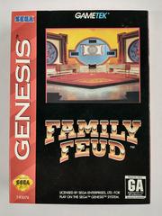 Cardboard Box Front | Family Feud [Cardboard Box] Sega Genesis