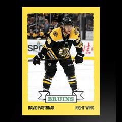 David Pastrnak #18 Hockey Cards 2019 Topps Now NHL Stickers Prices