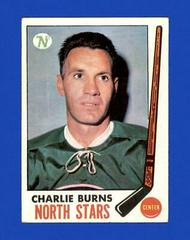Charlie Burns #129 Hockey Cards 1969 Topps Prices