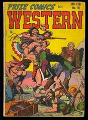 Prize Comics Western #91 (1952) Comic Books Prize Comics Western Prices