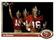 Joe Montana #54 Football Cards 1991 Upper Deck Prices