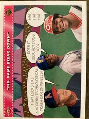 The Game Break Down [Griffey’s/Abbott] Baseball Cards 1992 Upper Deck Comic Ball 3 Prices