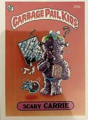 Scary CARRIE [Glossy] #25b 1985 Garbage Pail Kids Prices
