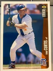 Chad Curtis #147 Baseball Cards 1995 Collector's Choice Media Event Prices